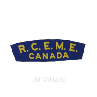 Royal Canadian Electrical Mechanical Engineers (RCEME) – Printed Shoulder Title