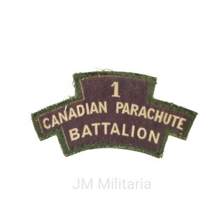 1st Canadian Parachute Battalion – Printed Shoulder Title