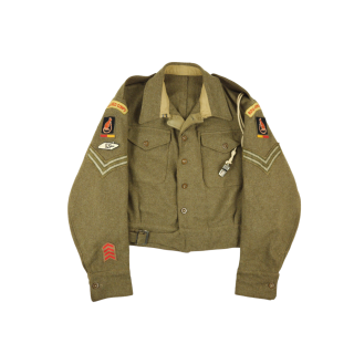 Royal Armoured Corps (RAC) 7th Armoured Division – Battle Dress Blouse 1942