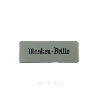 German Masken-Brille Container With Contents