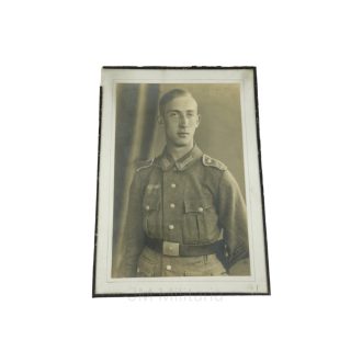 Wehrmacht Soldier Portrait Photograph