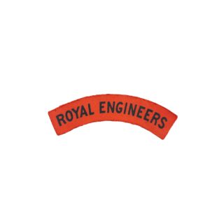 Royal Engineers – Printed Shoulder Title