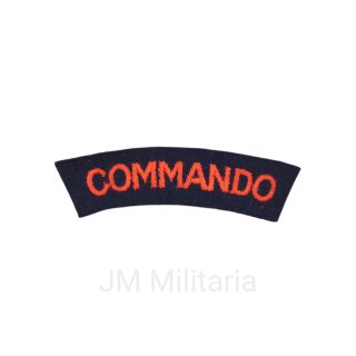 Commando – Embroidered Shoulder Title