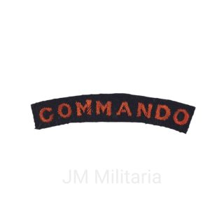 Commando – Embroidered Shoulder Title