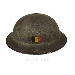 Brigade Piron MkII Helmet – Named To Roger Hintjens (1923), Service Number 3253