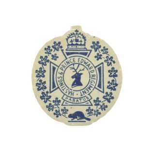 Hastings & Prince Edward Regiment – Sport Shirt Patch