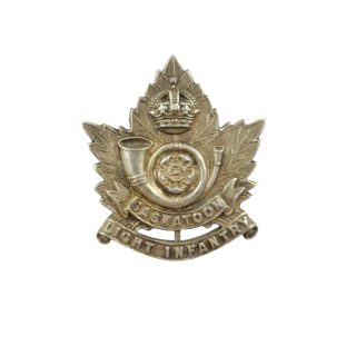 Saskatoon Light Infantry – Officer’s Cap Badge