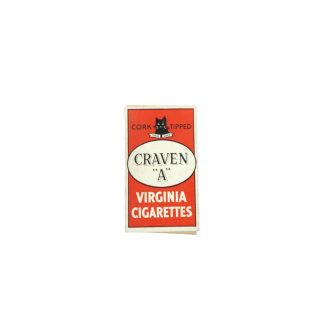 Craven ‘A’ – Cigarettes