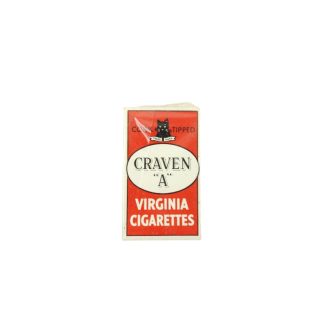 Craven “A” – Cigarettes