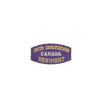 South Saskatchewan Regiment – Printed Shoulder Title