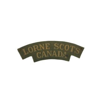 Lorne Scots – Printed Shoulder Title