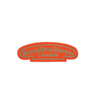 Regina Rifle Regiment – Printed Shoulder Title