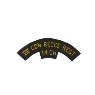 8th RECCE Regiment – Printed Shoulder Title