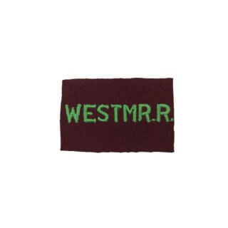 Westminster Regiment – Embroidered Formation Badge