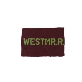 Westminster Regiment – Embroidered Formation Badge