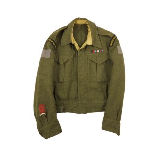 Cameron Highlanders Of Ottawa – Battle Dress Jacket, Dated 1944