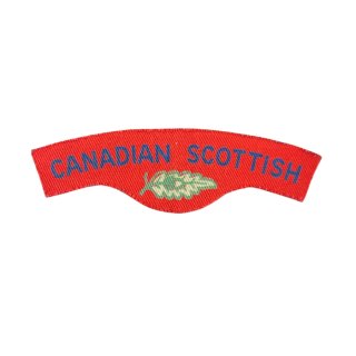 Canadian Scottish Regiment – Printed Shoulder Title