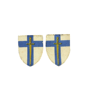 2nd Army – Pair Of Printed Formation Patches