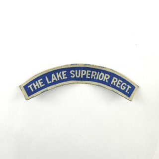 Lake Superior Regiment – Printed Shoulder Title