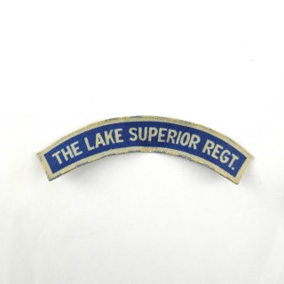 Lake Superior Regiment – Printed Shoulder Title