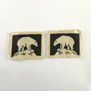 Iceland Force / 49th Division – Pair Of Silk Polar Bear Patches