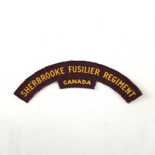 Sherbrooke Fusiliers Regiment – Printed Shoulder Title