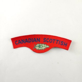 Canadian Scottish Regiment – Printed Shoulder Title