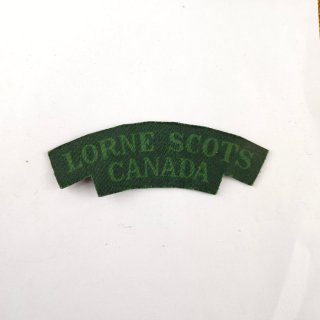 Lorne Scots – Printed Shoulder Title