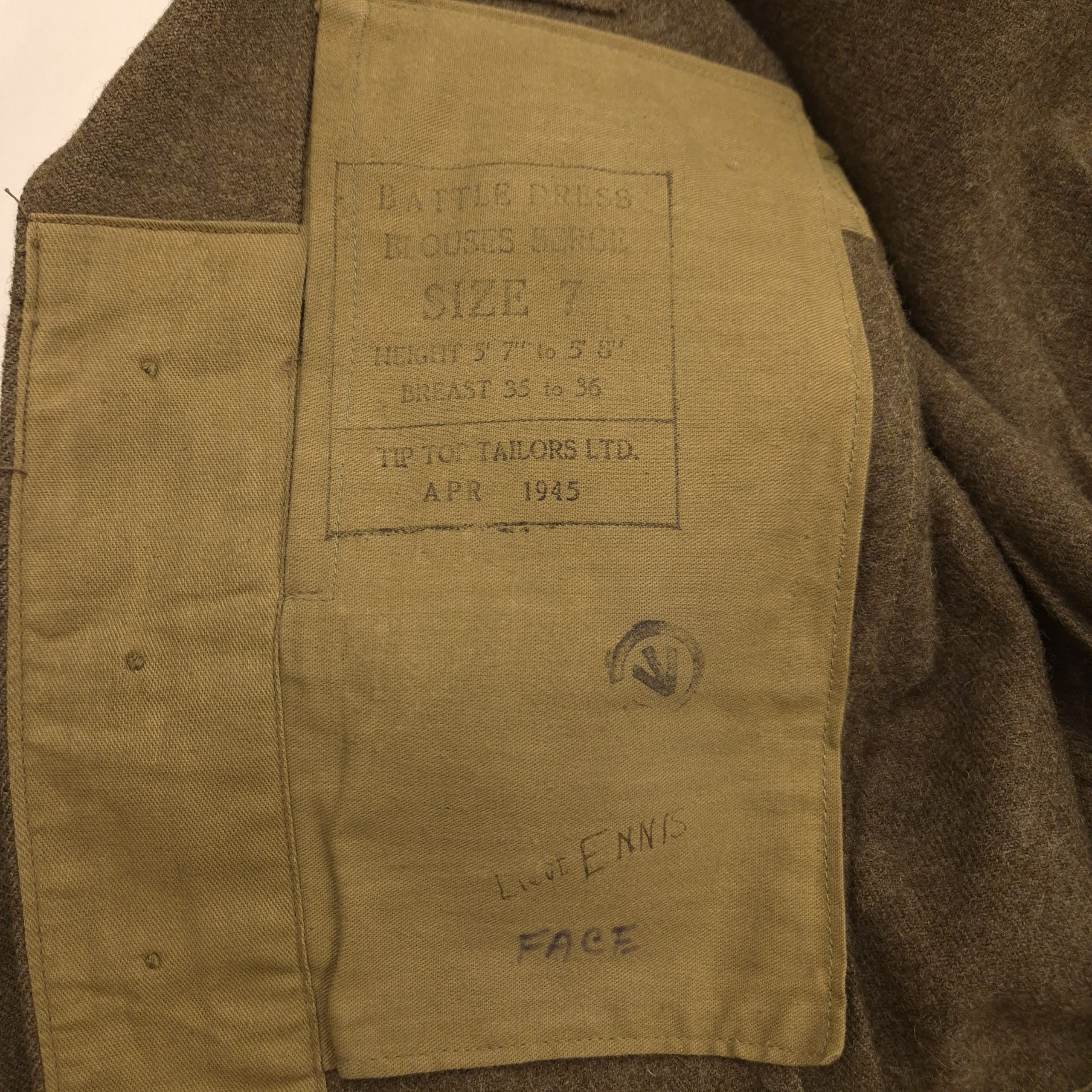 4th LAA RCA - Canadian Officer’s Grouping – Lieutenant Charles E. Ennis. - Image 13