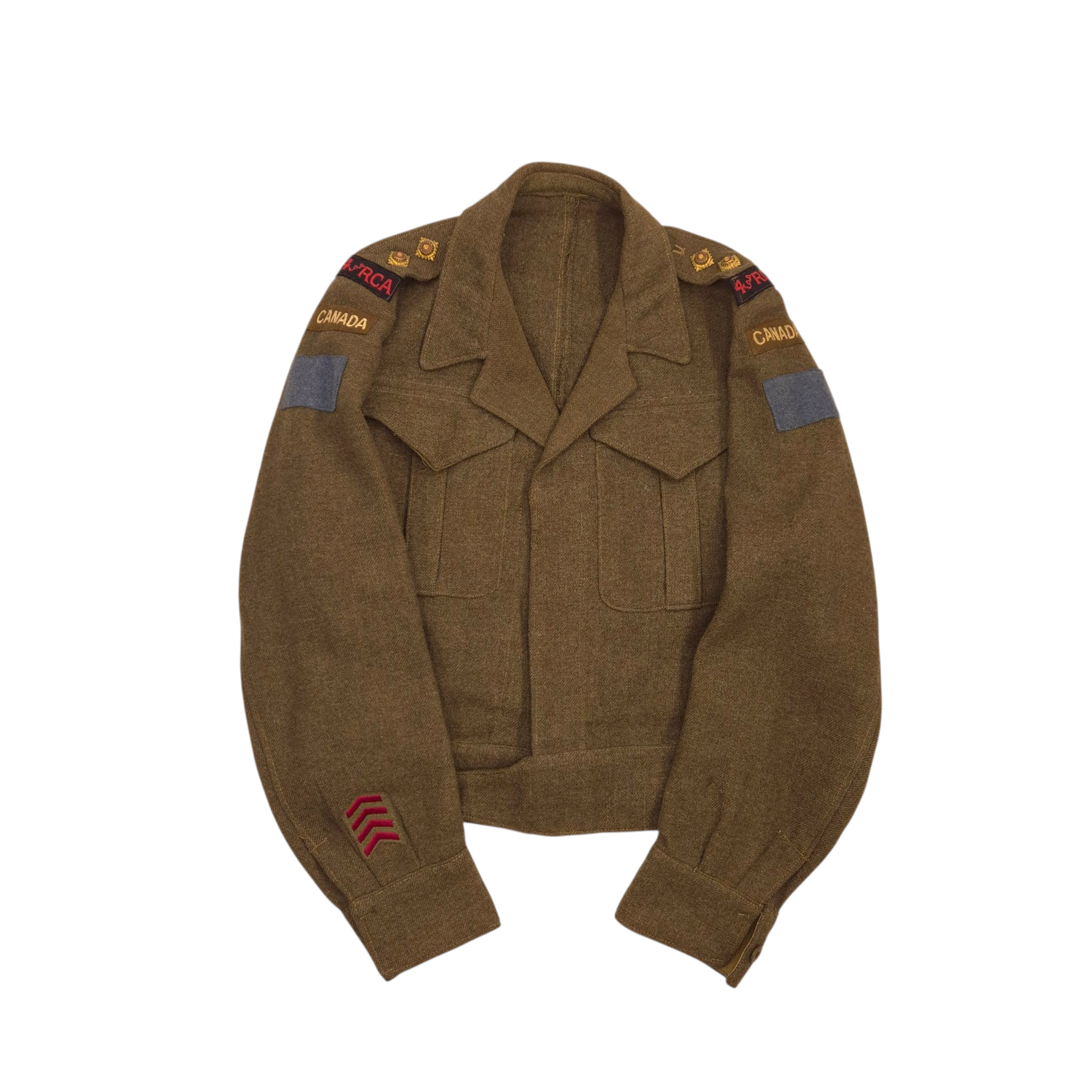 4th LAA RCA - Canadian Officer’s Grouping – Lieutenant Charles E. Ennis. - Image 9