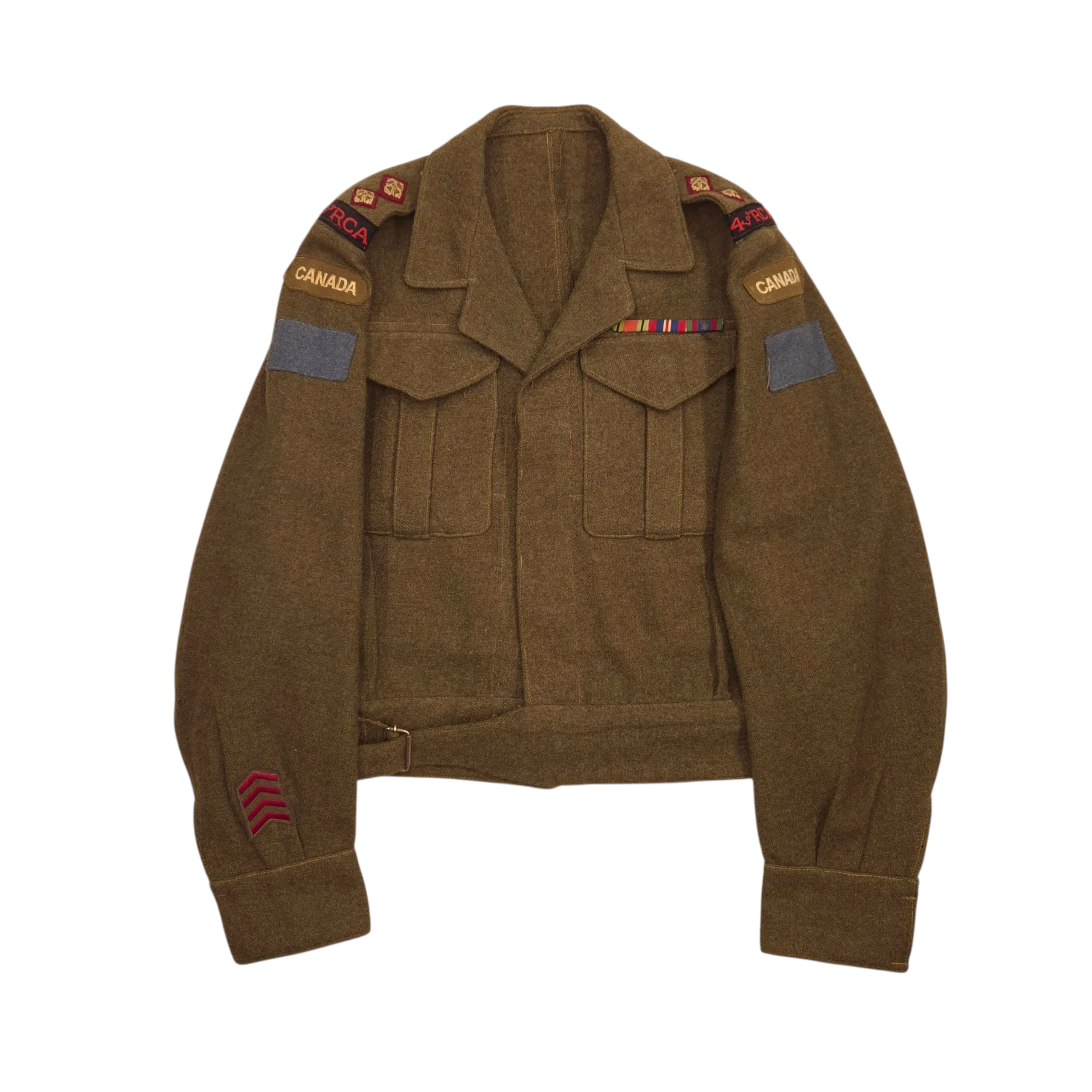 4th LAA RCA - Canadian Officer’s Grouping – Lieutenant Charles E. Ennis. - Image 2