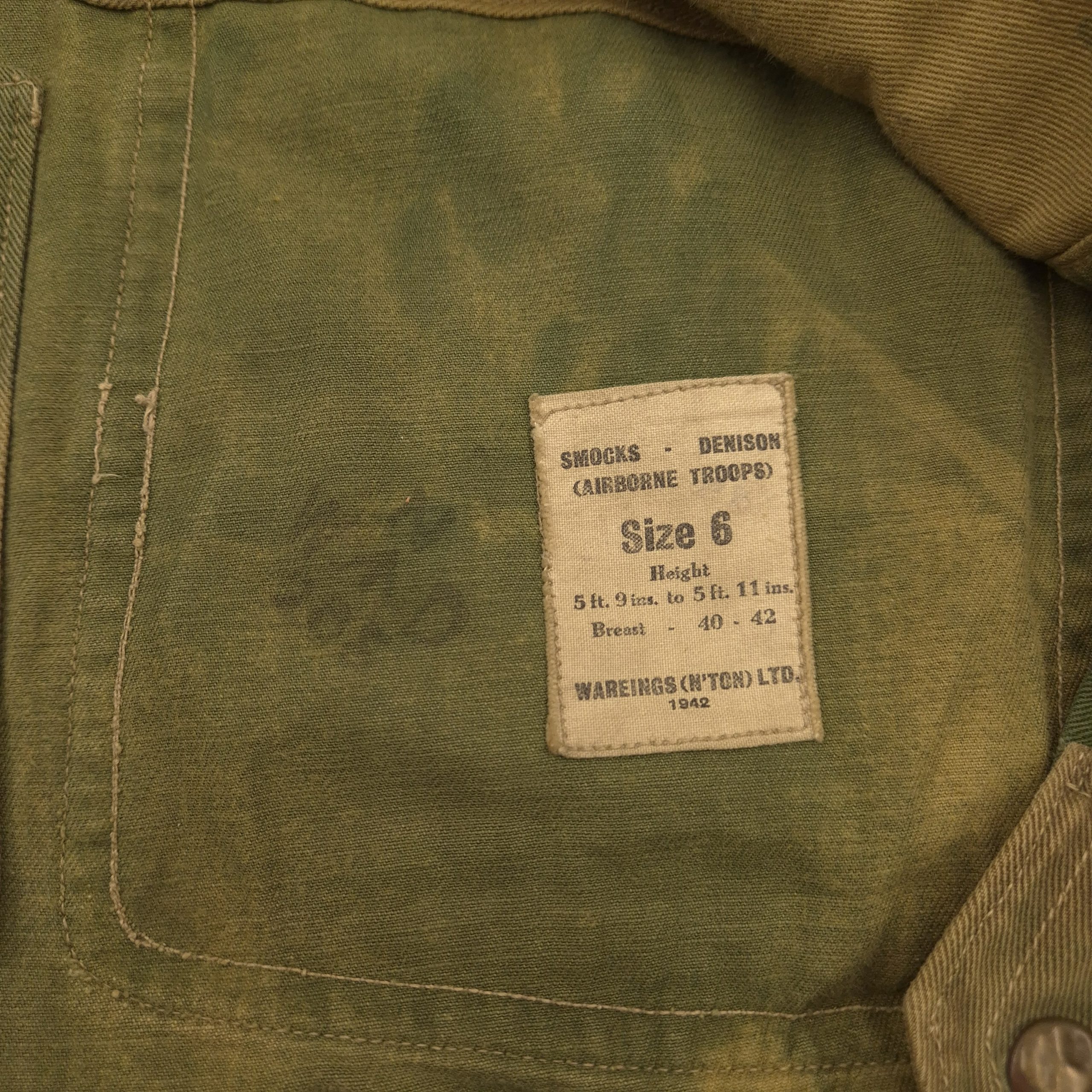 Denison Smock (Airborne Troops) 'Hand Painted' 1942 - Image 3
