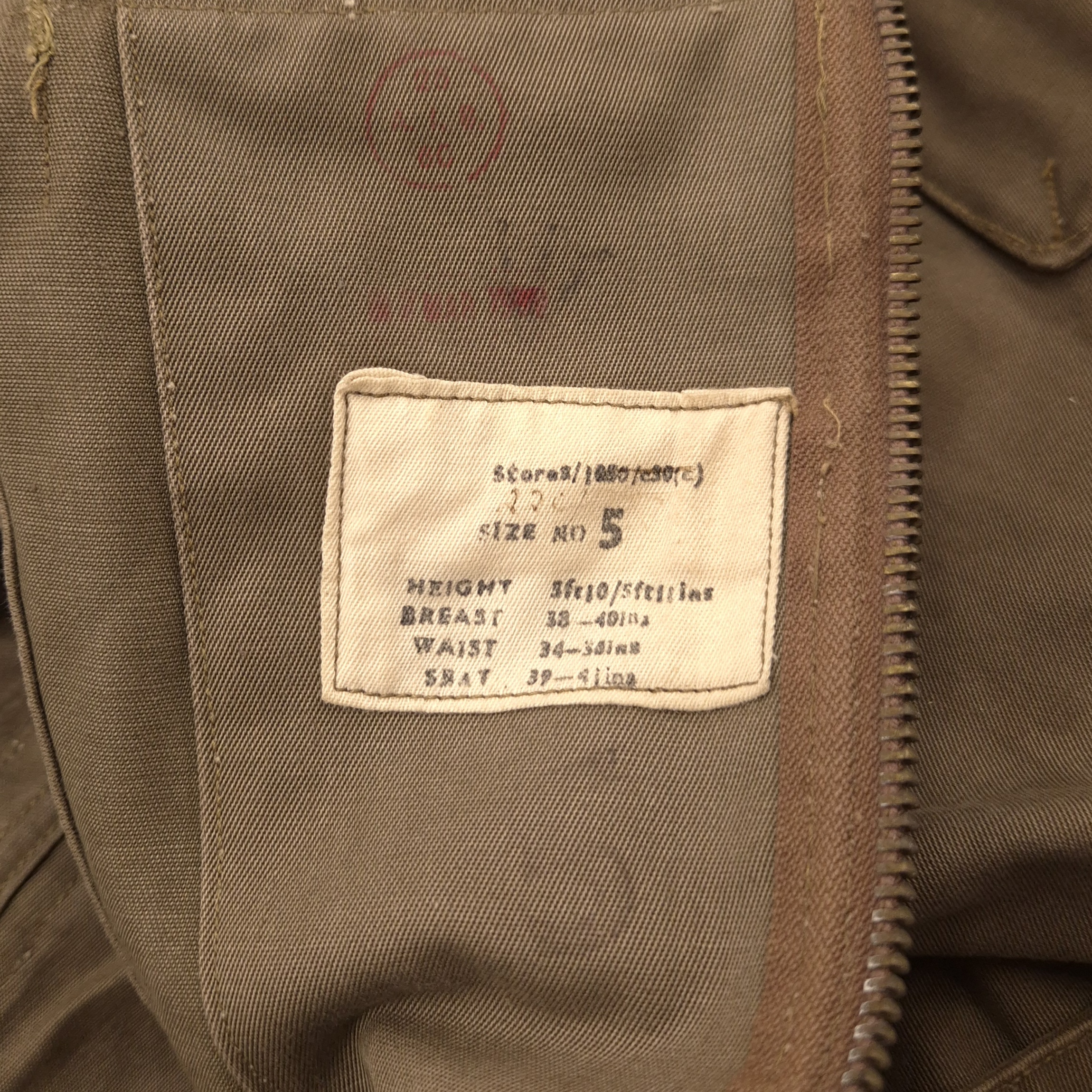 RAF 1941 Pattern Sidcot Flying Suit - Image 3