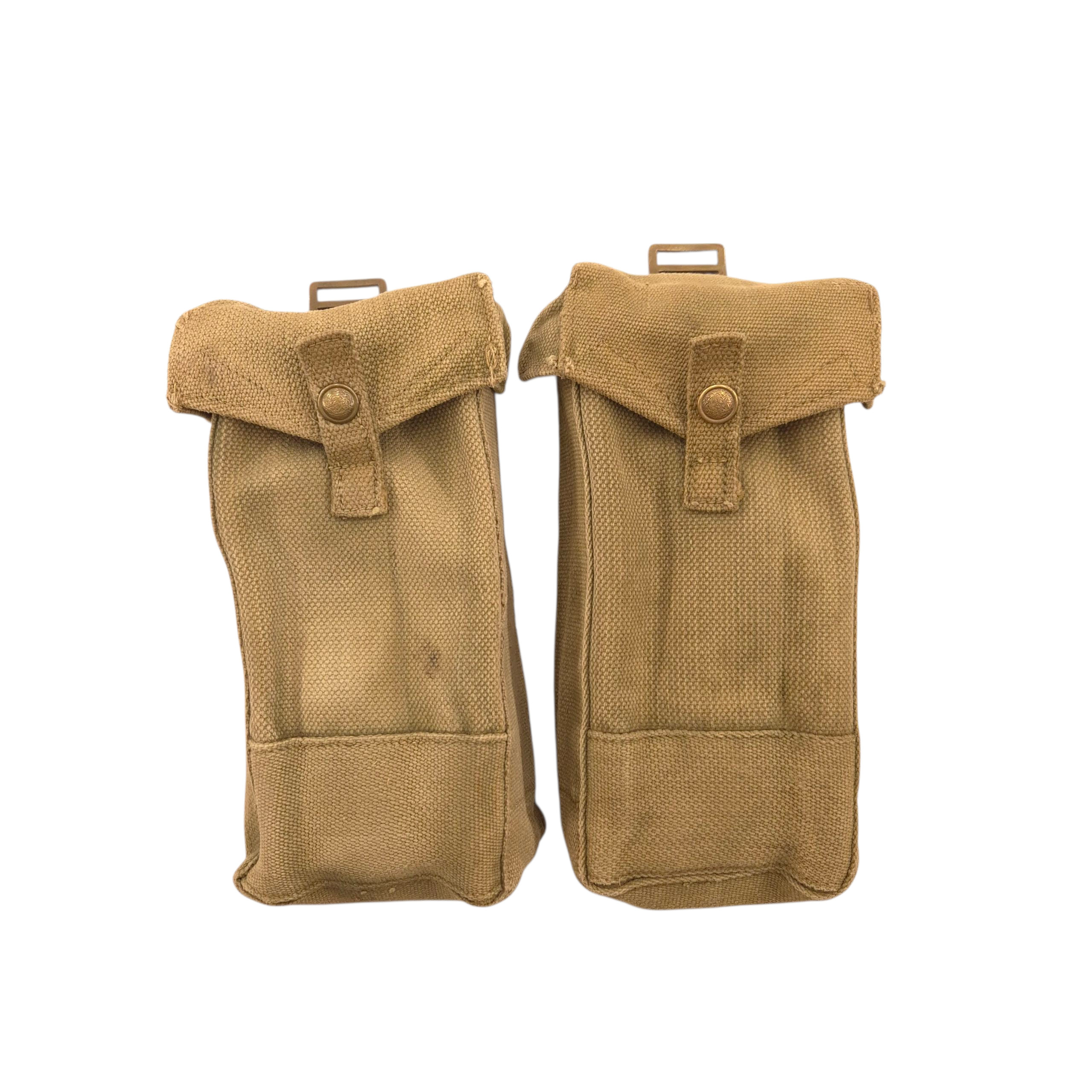 British P37 Ammo Pouches - Matching pair 1942