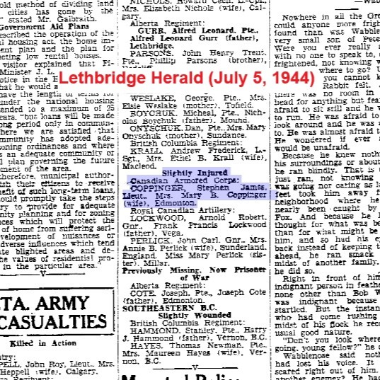 Calgary Regiment 14CTR - Battle Dress Jacket 'Lt. Stephen J. Coppinger' - Image 15