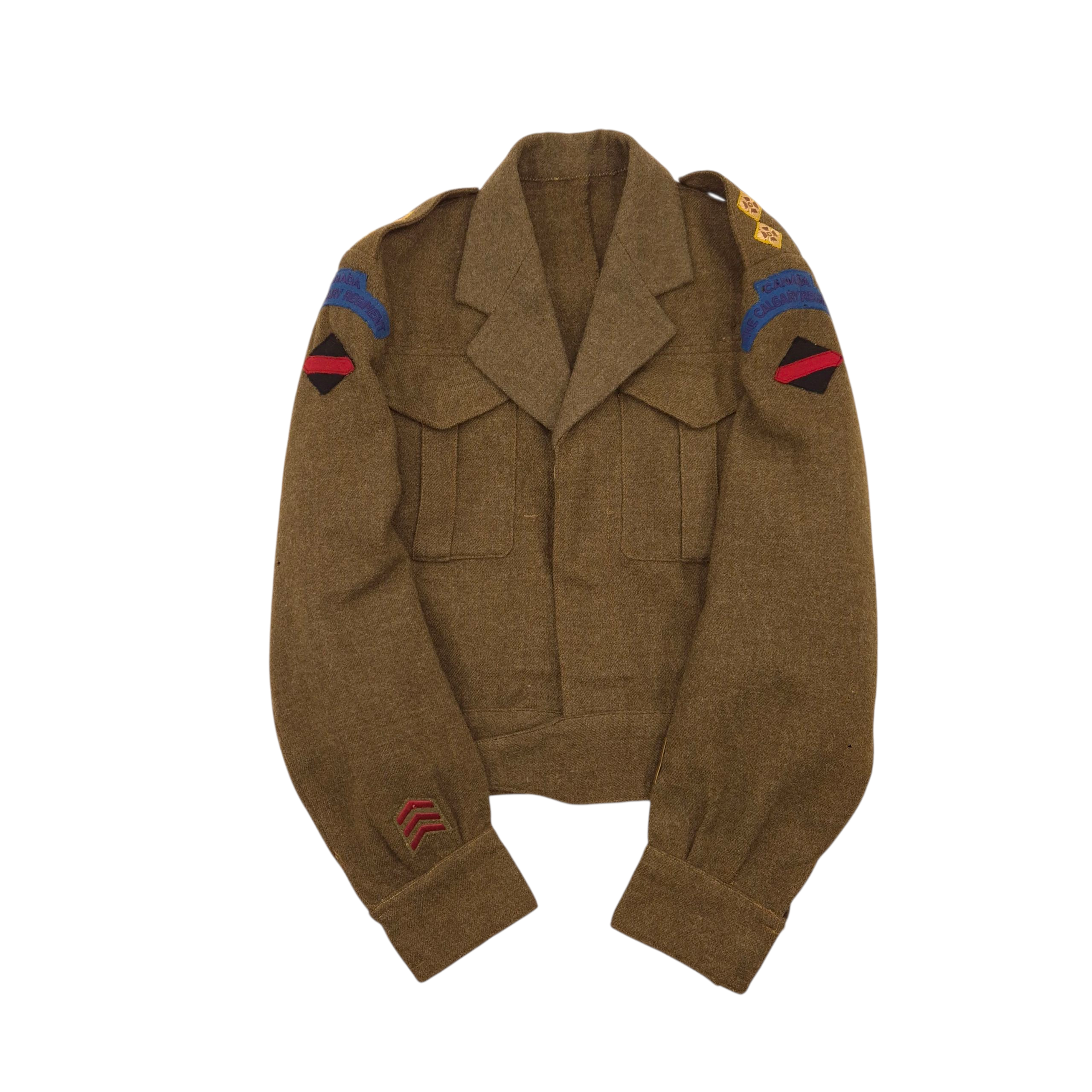 Calgary (Tank) Regiment - BD Jacket 'Lt. Stephen J. Coppinger'