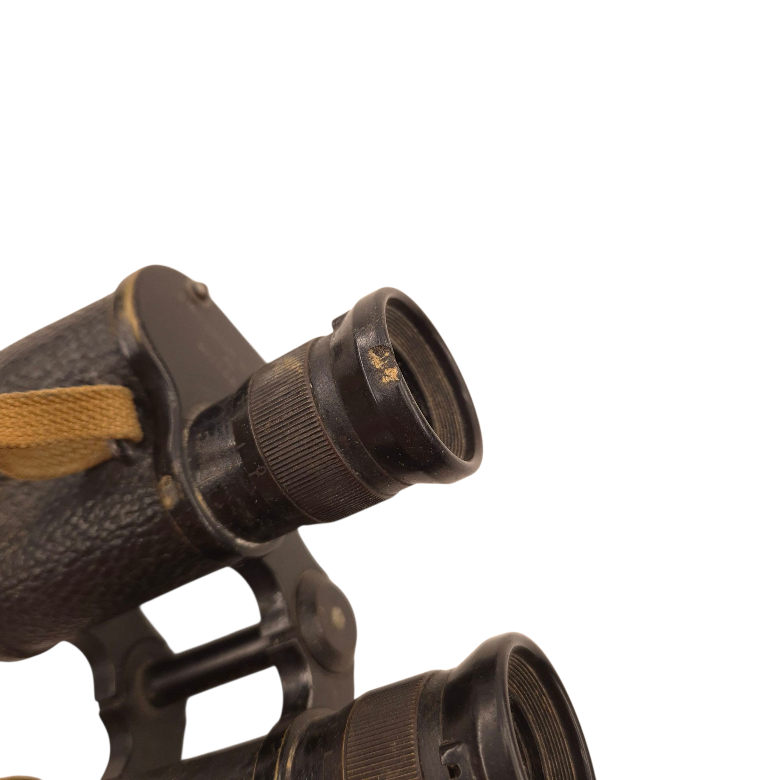 British Binoculars by Kershaw with 1941 MECo Web Case - Image 13