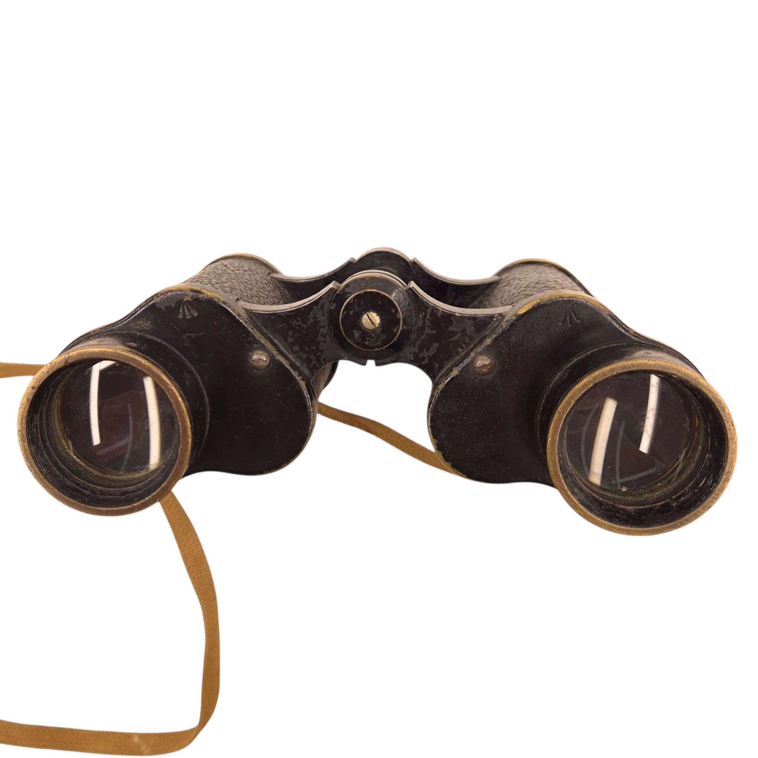 British Binoculars by Kershaw with 1941 MECo Web Case - Image 12