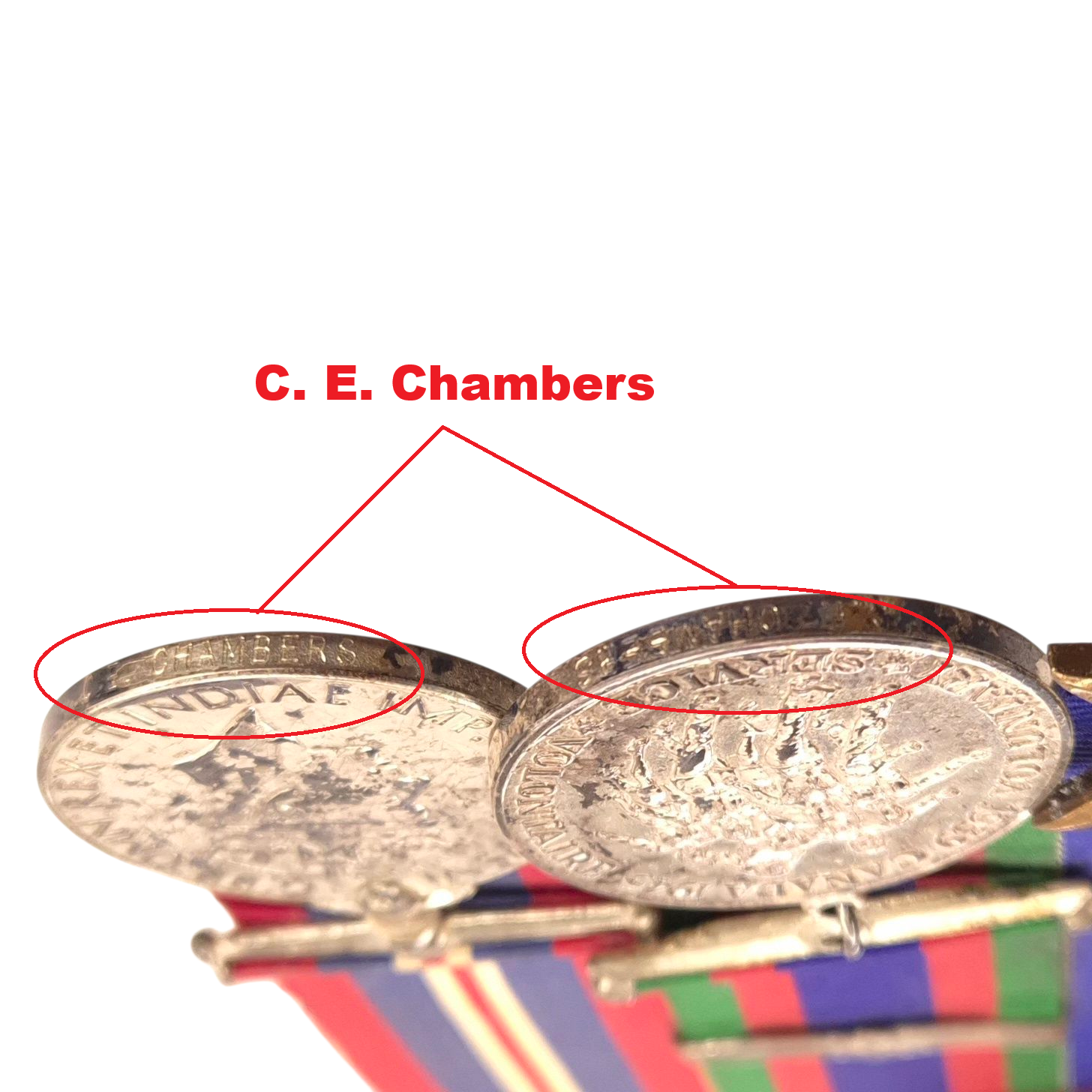 RCOC Grouping – Named to L/Cpl. Clyde Edward CHAMBERS (F-51685) - Image 5