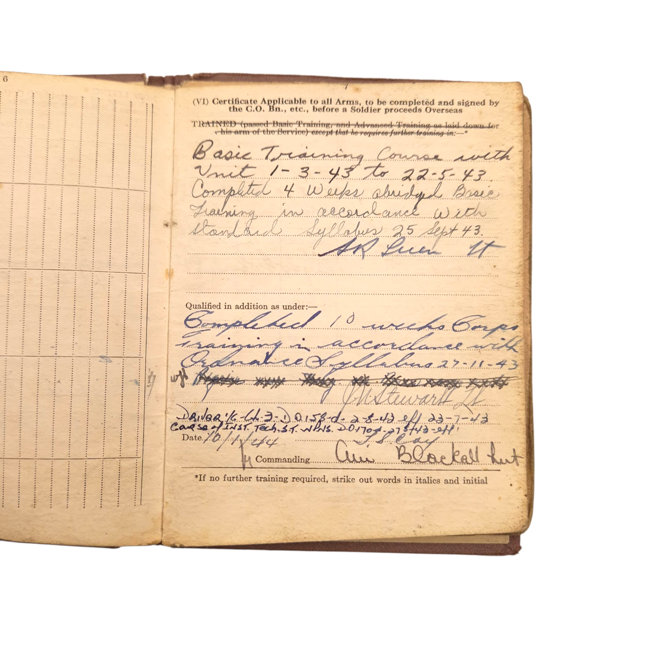 RCOC Grouping – Named to L/Cpl. Clyde Edward CHAMBERS (F-51685) - Image 28