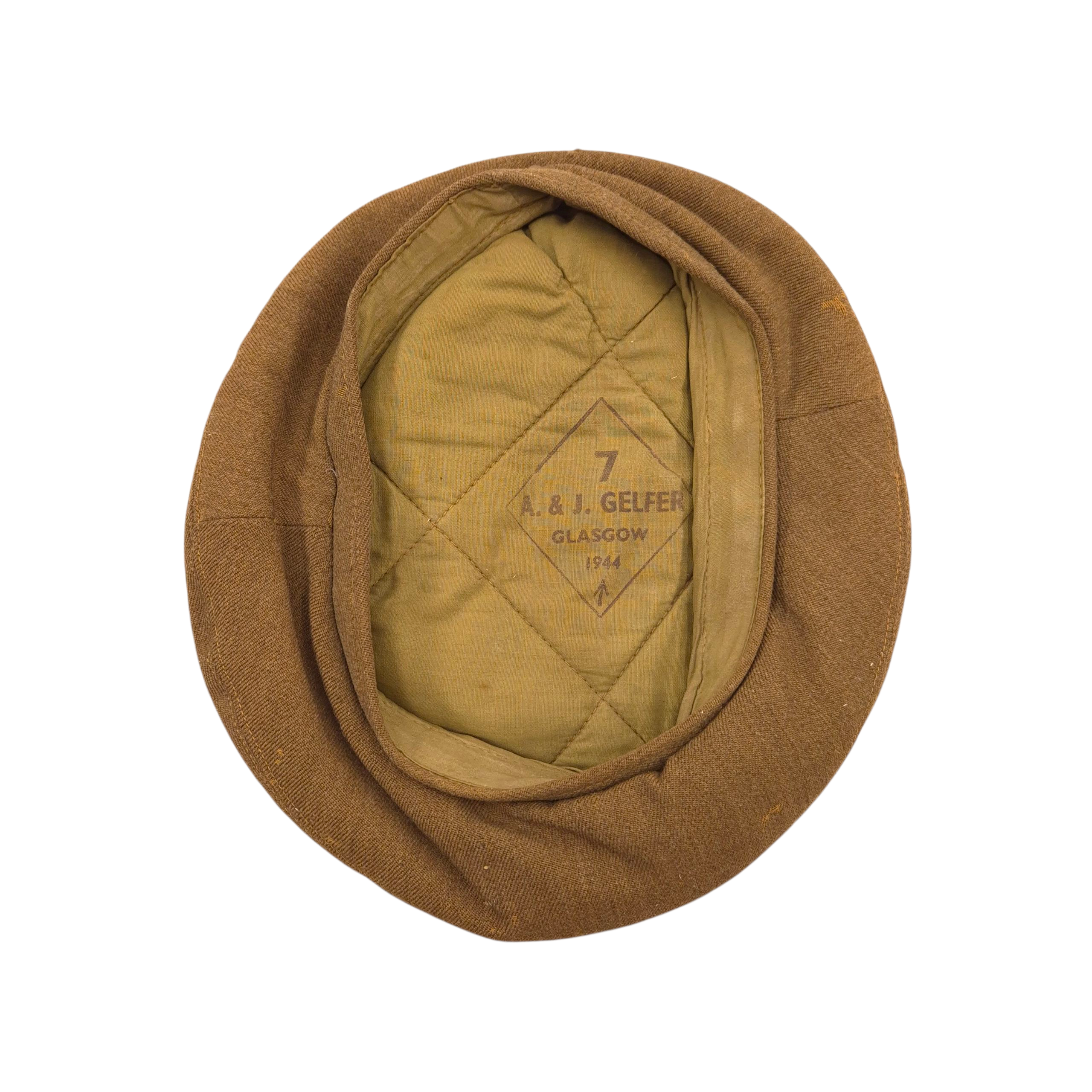 British Army GS Beret - A&J Gelfer 1944 - Image 2
