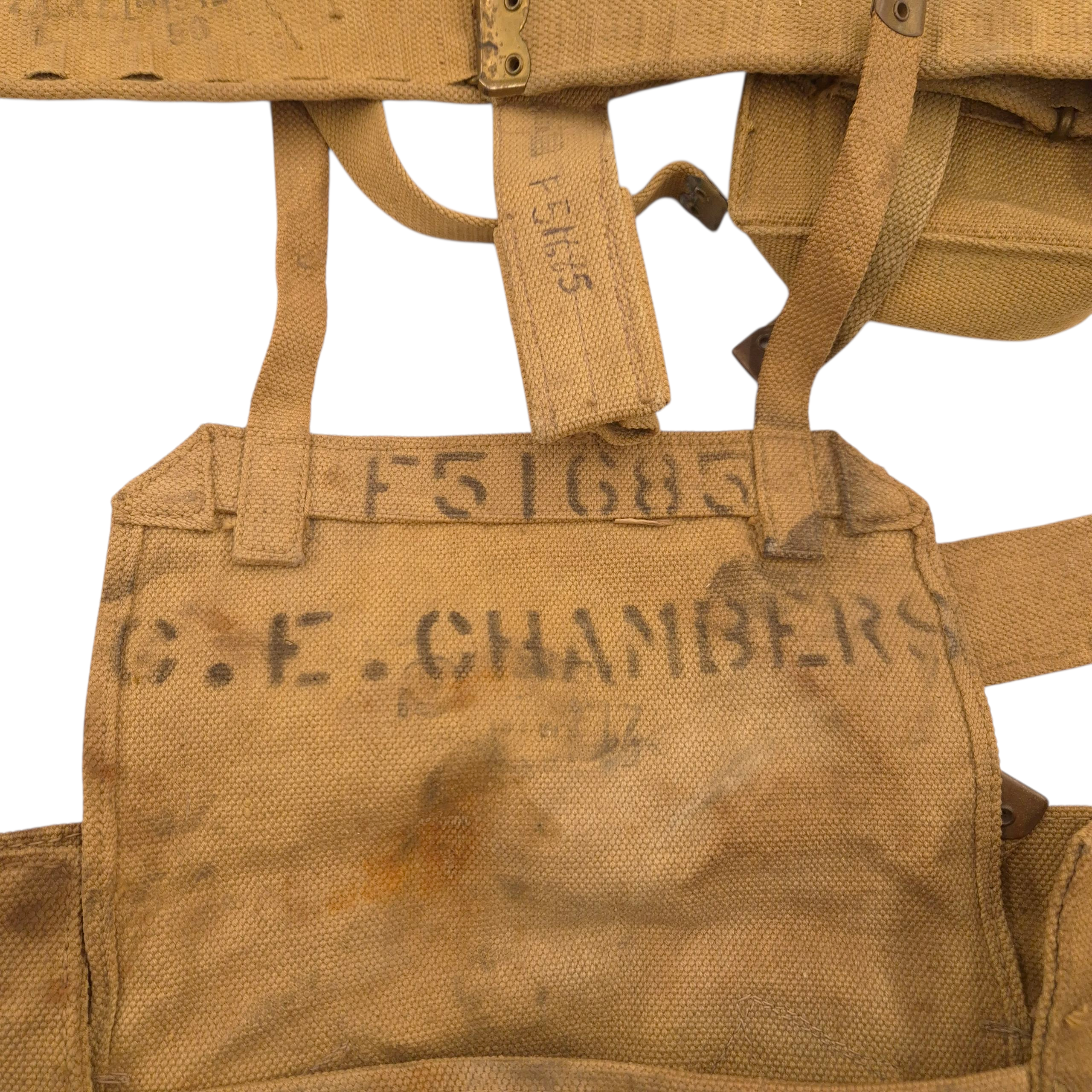 RCOC Grouping – Named to L/Cpl. Clyde Edward CHAMBERS (F-51685) - Image 14