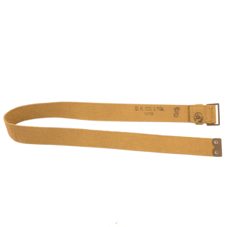 Canadian Web Trousers Belt – D.R. Co. Ltd 1943