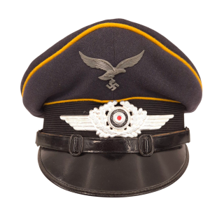 Luftwaffe Flight/Fallschirmjäger EM/NCO’s visor cap