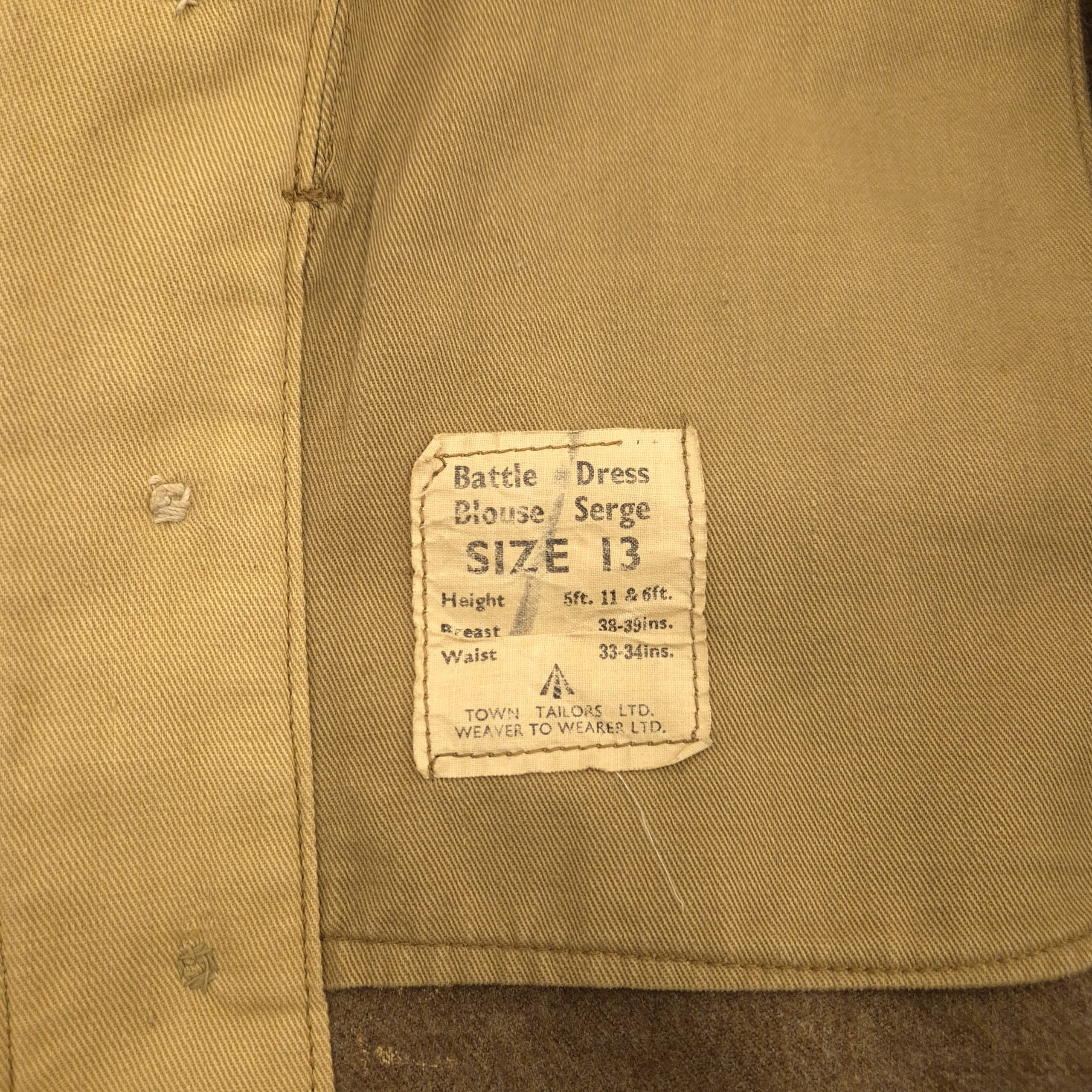 Belgium SAS - P37 Battle Dress Jacket, dated 1941 - Image 11