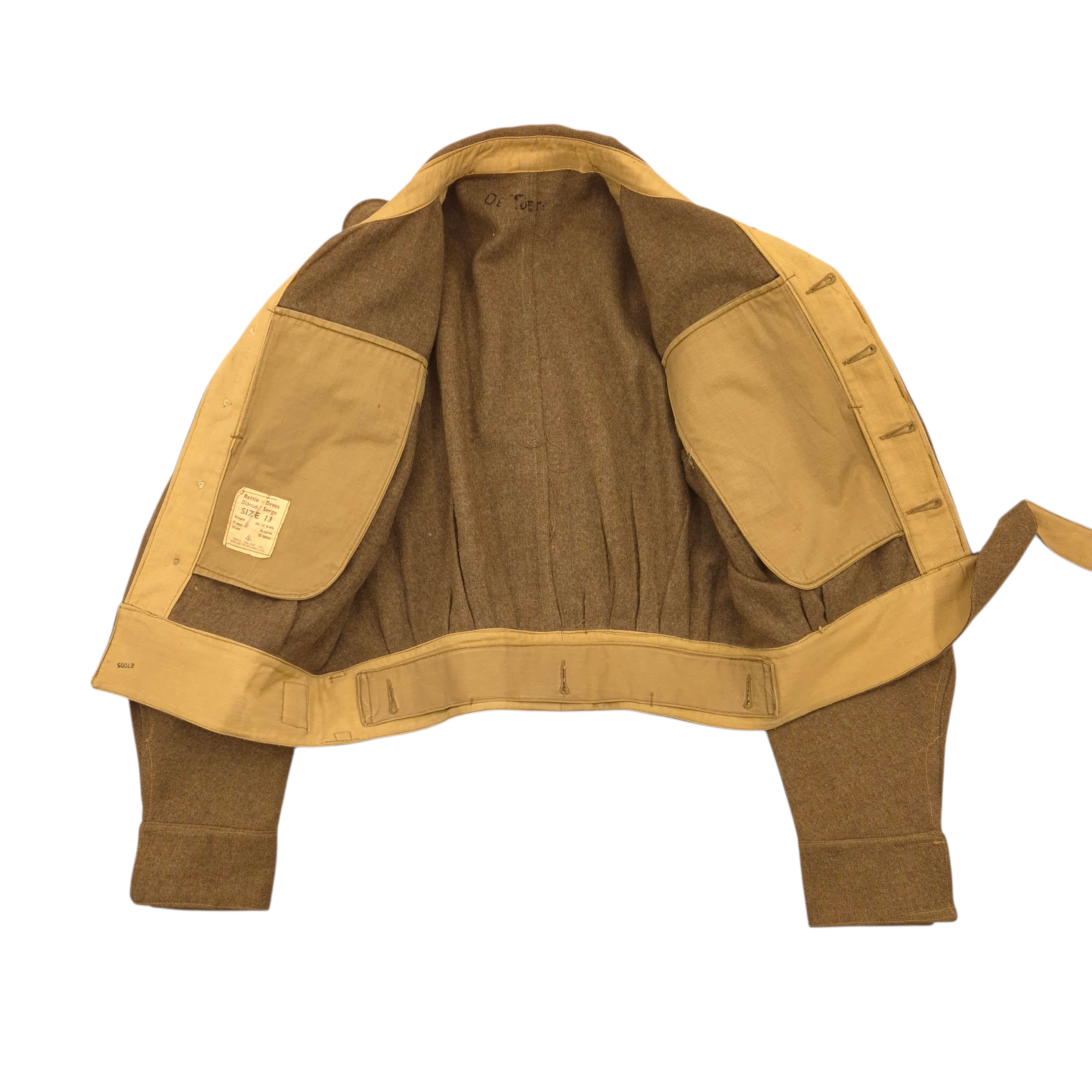 Belgium SAS - P37 Battle Dress Jacket, dated 1941 - Image 10