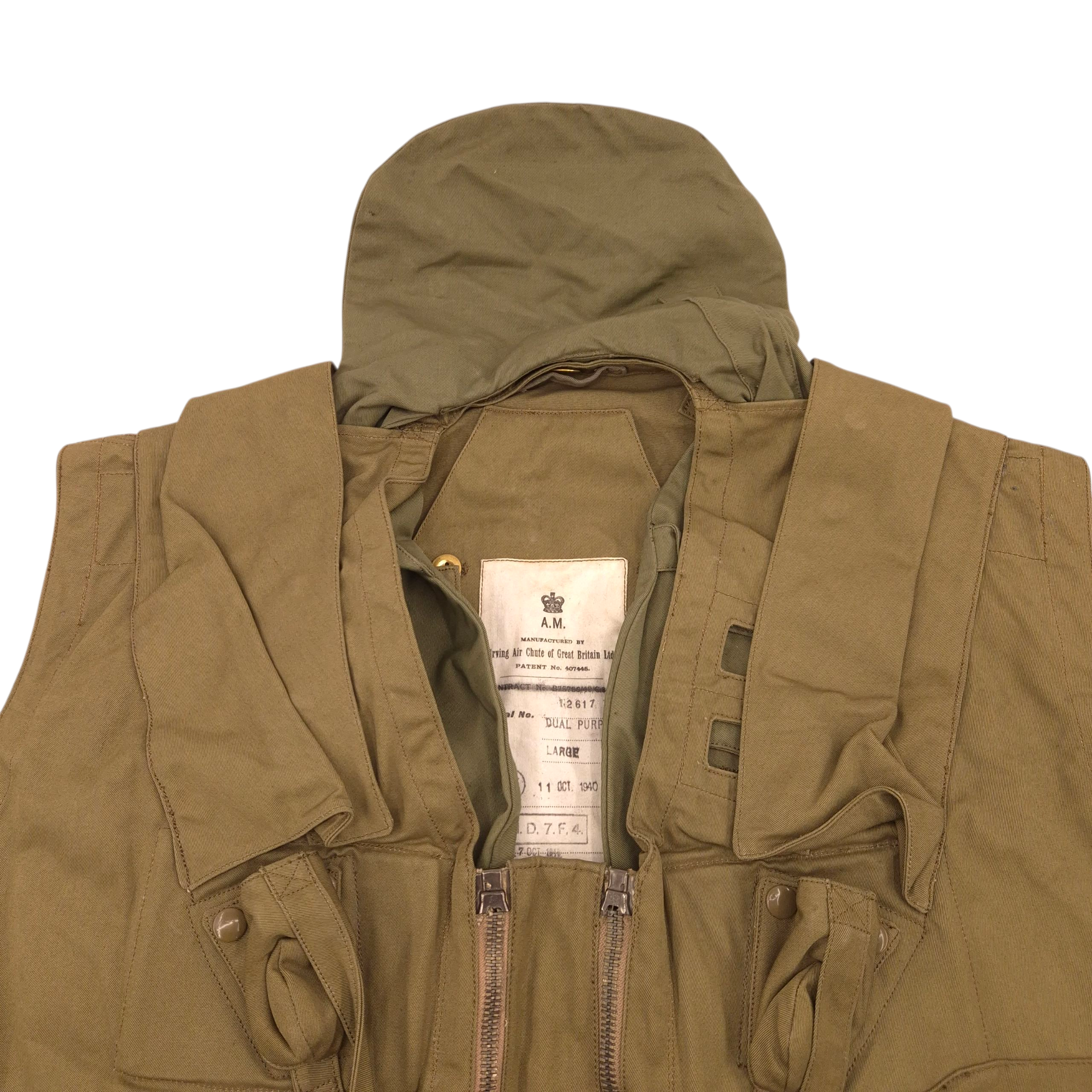 RAF Irving Combined Pattern Flying Suit - Dated 1940 - Image 4