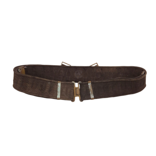 Canadian P37 Web Belt in Black – C broad arrow