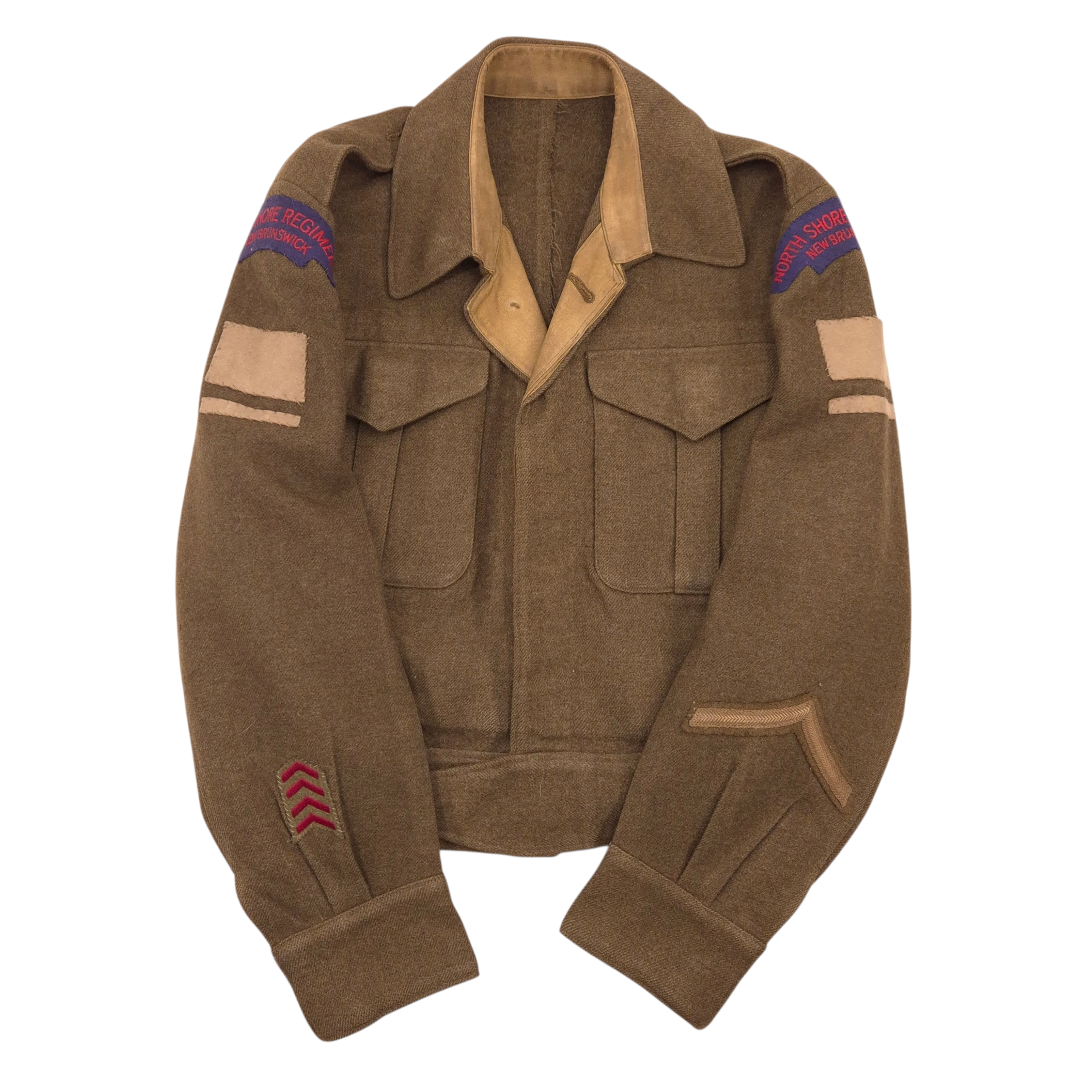 North Shore Regiment (NSR) - Battle Dress Jacket and Equipment - Image 2