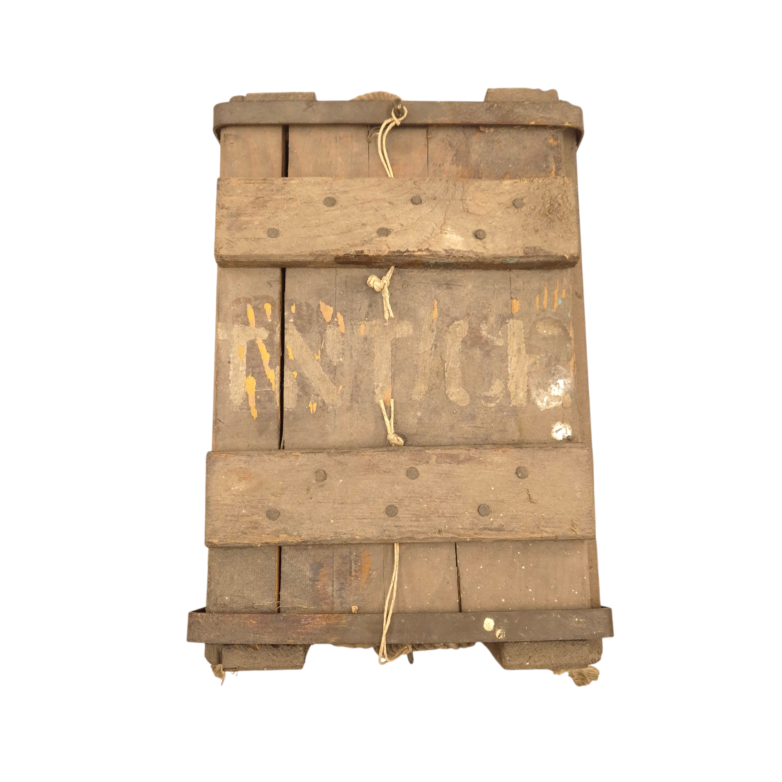 British CE/TNT MkI wooden crate - 1943 - Image 4